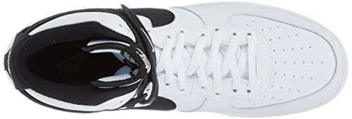 Nike Homme Air Force 1 High '07 Chaussure de Basketball, Blanc et Noir