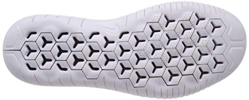 Nike Homme Free RN Flyknit 2018 Chaussures de Running Compétition, Blanc White Black 101