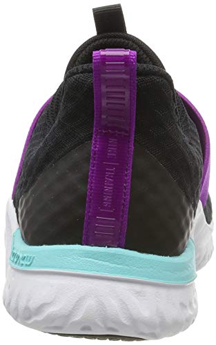 Nike Femme WMNS Renew in-Season TR 9 Chaussures de Gymnastique, Noir (Black/Photo Blue/Vivid Purple/Lt Aqua/White 007)