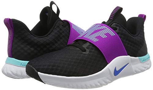 Nike Femme WMNS Renew in-Season TR 9 Chaussures de Gymnastique, Noir (Black/Photo Blue/Vivid Purple/Lt Aqua/White 007)