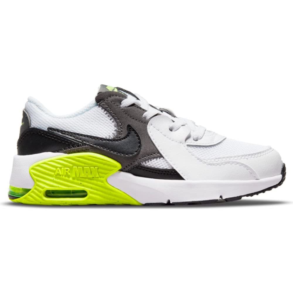 Nike Air Max Excee Chaussure de Course, Multicolore White Black Iron Grey Volt