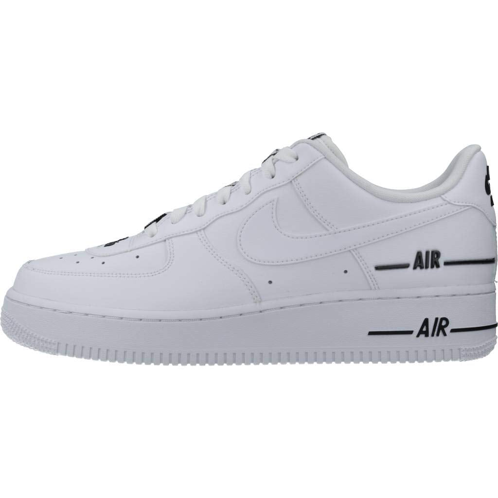 Nike Homme Air Force 1 '07 Lv8 3 Chaussure de Basket, Blanc/Blanc-Noir
