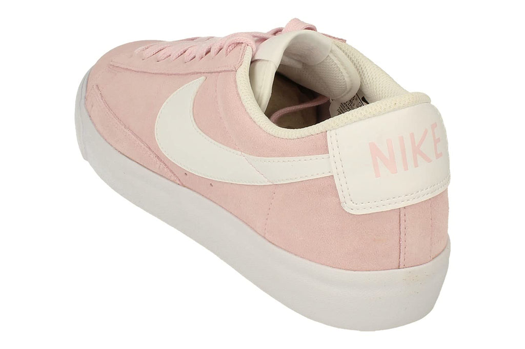 Nike Blazer Low Suede Hommes Trainers CZ4703 Sneakers Chaussures  (Pink Foam White 600)