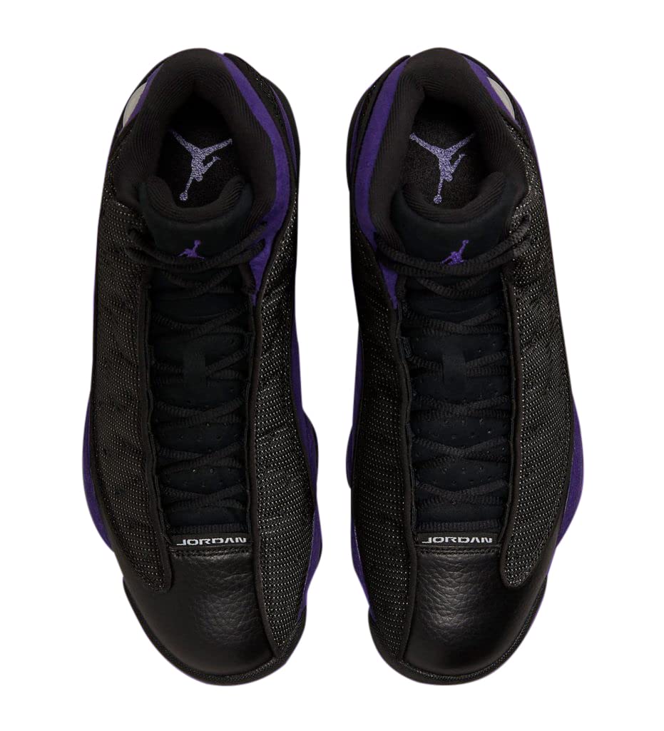 Jordan Air 13 Retro Hyper Royal  Chaussures pour homme, Noir/blanc/violet