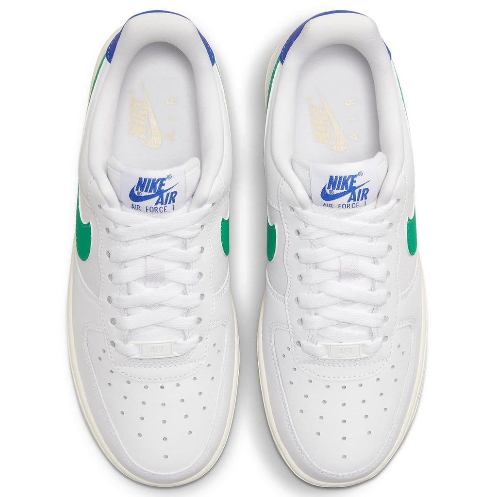 Nike Air Force 1 Low Chaussures basses pour femme Blanc/vert stade