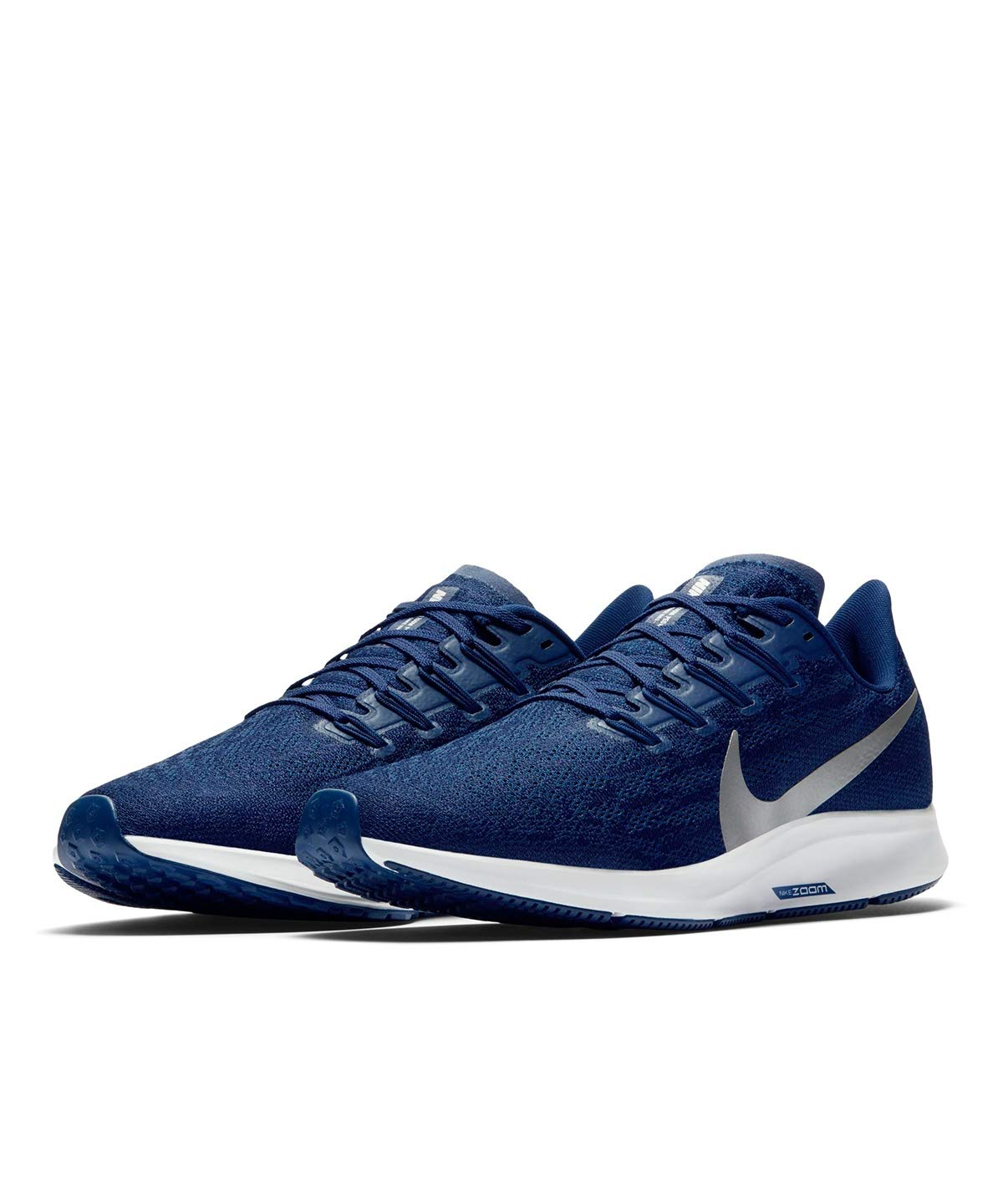 Nike Homme AIR Zoom Pegasus 36 Chaussures de Running, Bleu Blue Void MTLC Silver Coastal Blue Black Platinum Tint 401