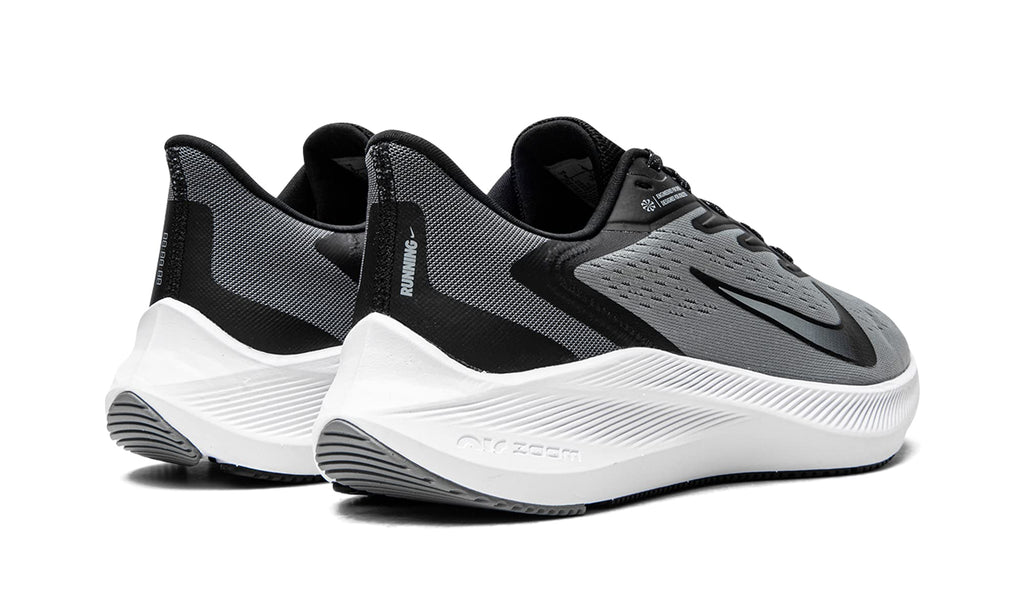 Nike Chaussures Zoom Winflo 7 pour homme, gris particules/noir-blanc