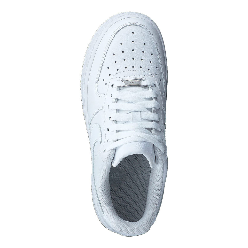 Nike Wmns Air Force 1 '07, chaussures de sport femme, Blanc (White/White)