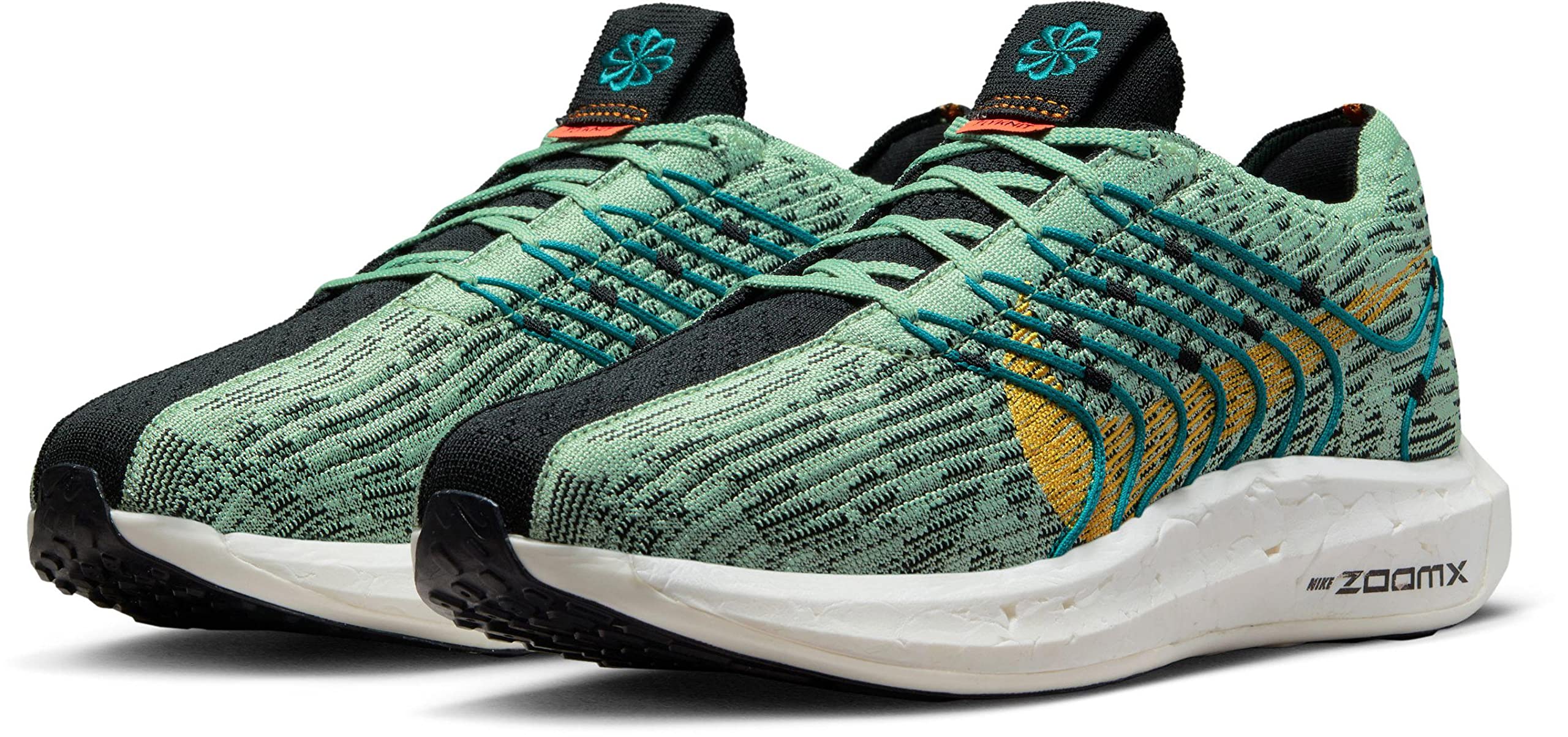 NIKE Homme Basket, émail Vert université Or Noir