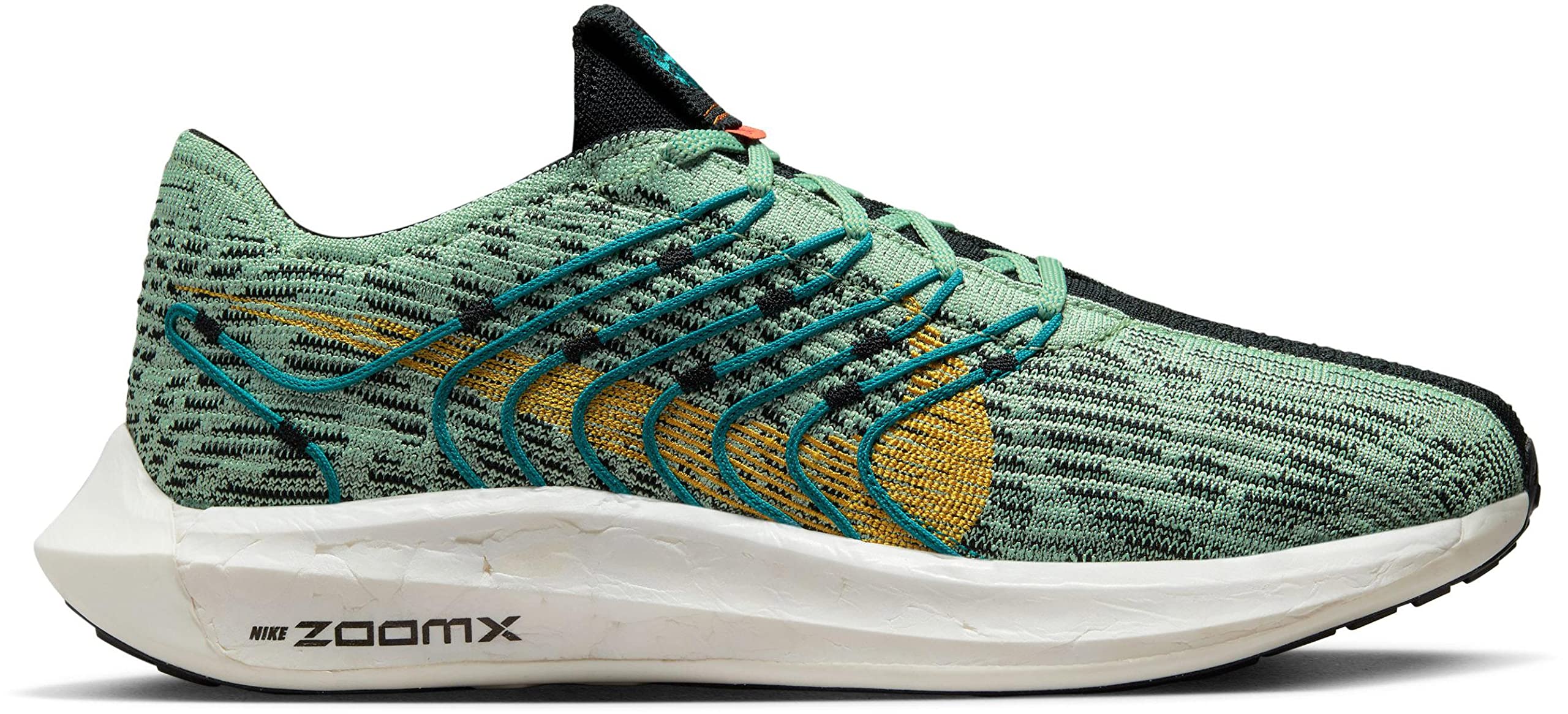 NIKE Homme Basket, émail Vert université Or Noir