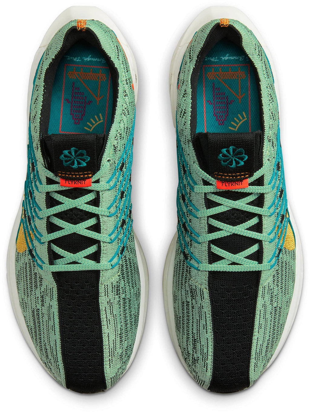 NIKE Homme Basket, émail Vert université Or Noir