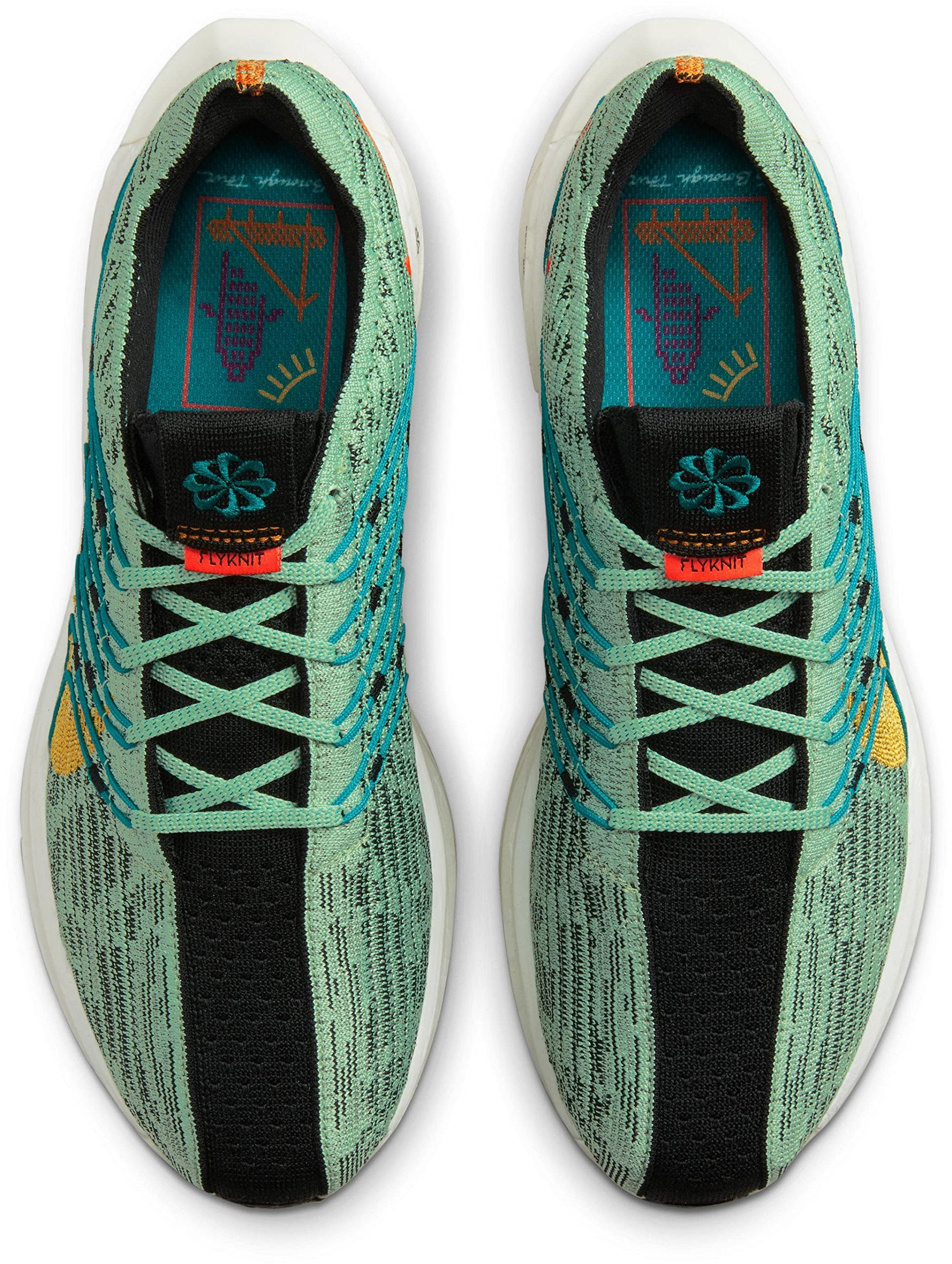 NIKE Homme Basket, émail Vert université Or Noir