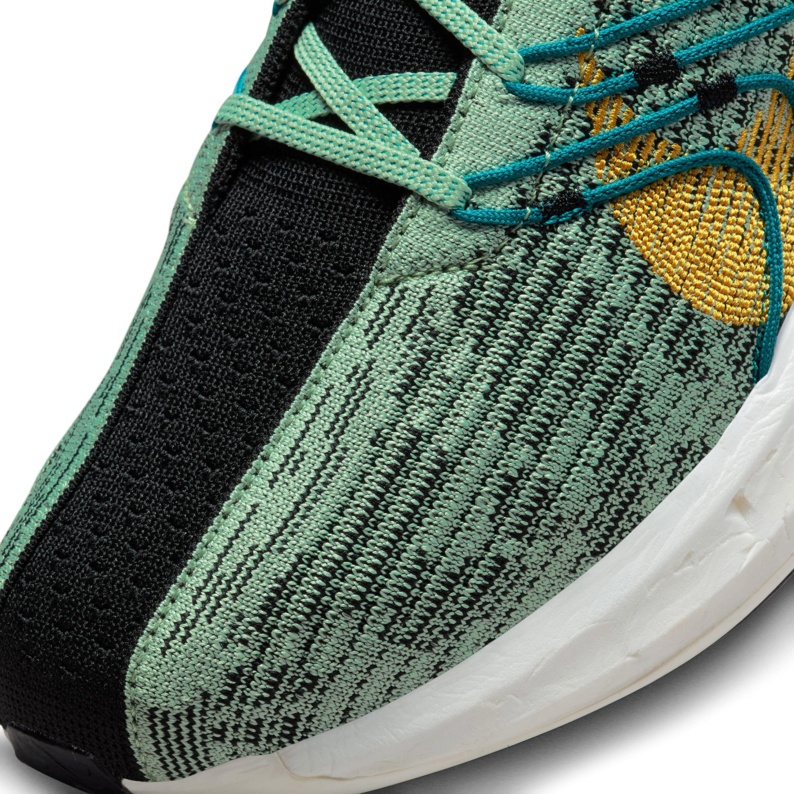 NIKE Homme Basket, émail Vert université Or Noir